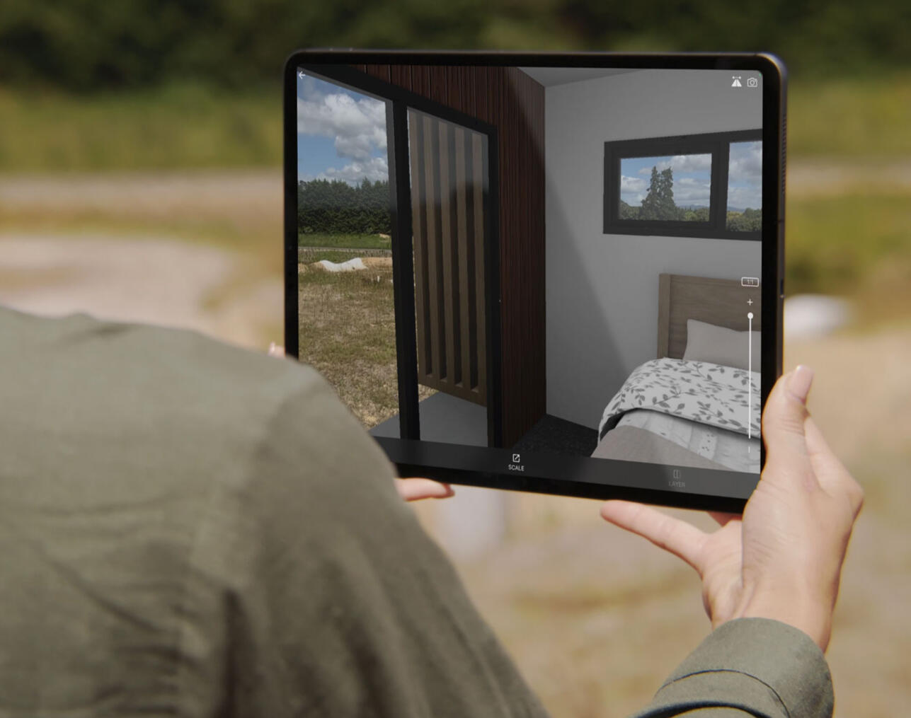 Full Scale Augmented Reality